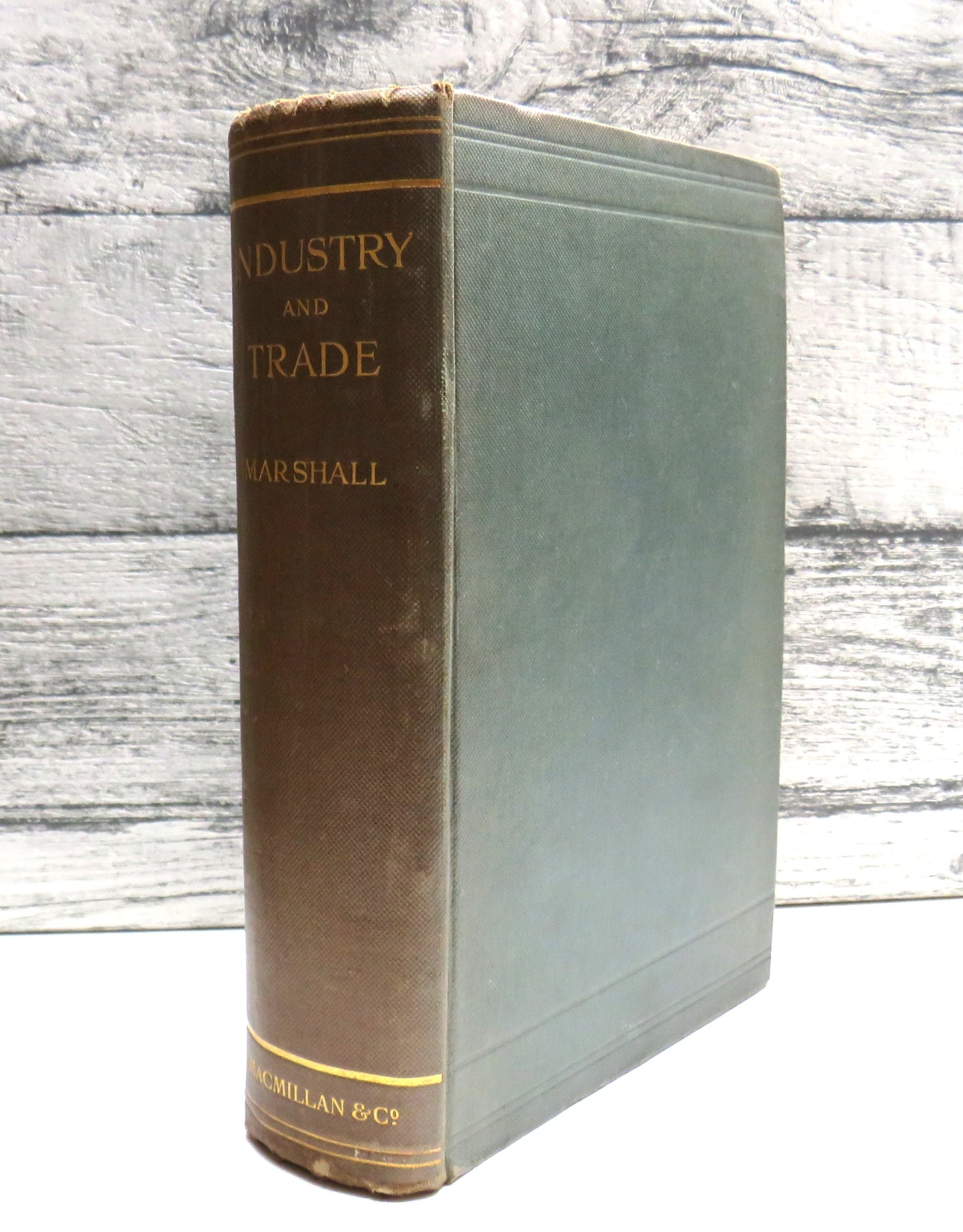 Industry and Trade By Alfred Marshall 1921