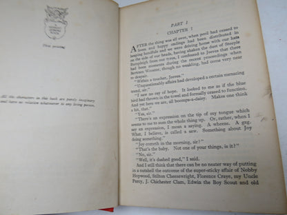 Joy In The Morning By P.G. Wodehouse First Printing