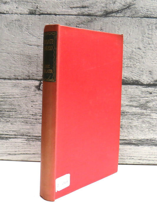 Private Angelo A Novel By Eric Linklater 1948