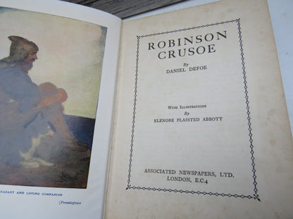 Robinson Crusoe by Daniel Defoe, Illustrated by Elenore Plaisted Abbott book image 3