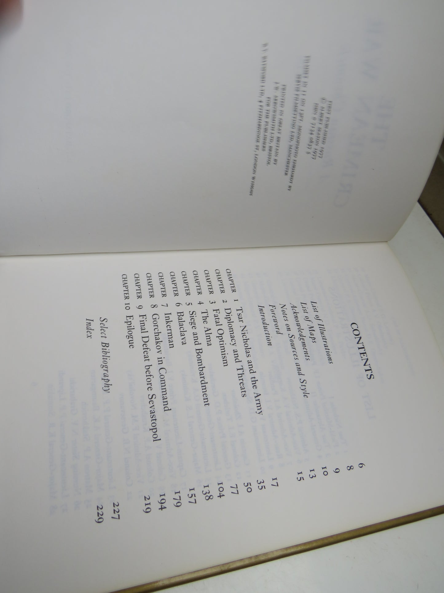 The Crimean War A Russian Chronicle By Albert Seaton 1977