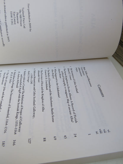 Alba Celtic Scotland In The Middle Ages Edited By Edward J. Cowan and R. Andrew McDonald 2003