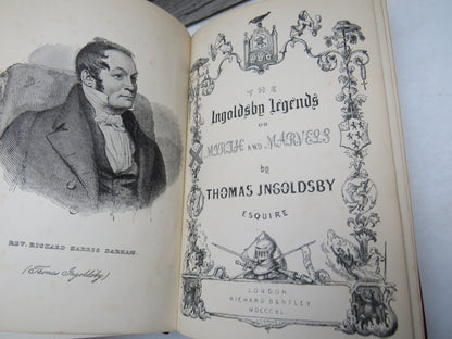 The Ingoldsby Legends or Mirth and Marvels by Thomas Ingoldsby, Esquire, 1889 book image 4