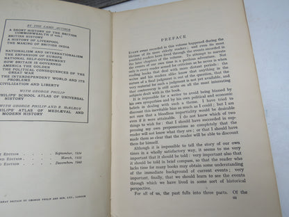 A Brief History of Our Own Times By Ramsay Muir 1940