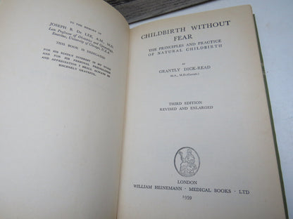 Childbirth Without Fear, The Principles and Practice of Natural Childbirth by Grantly Dick-Read, 195 book image 3