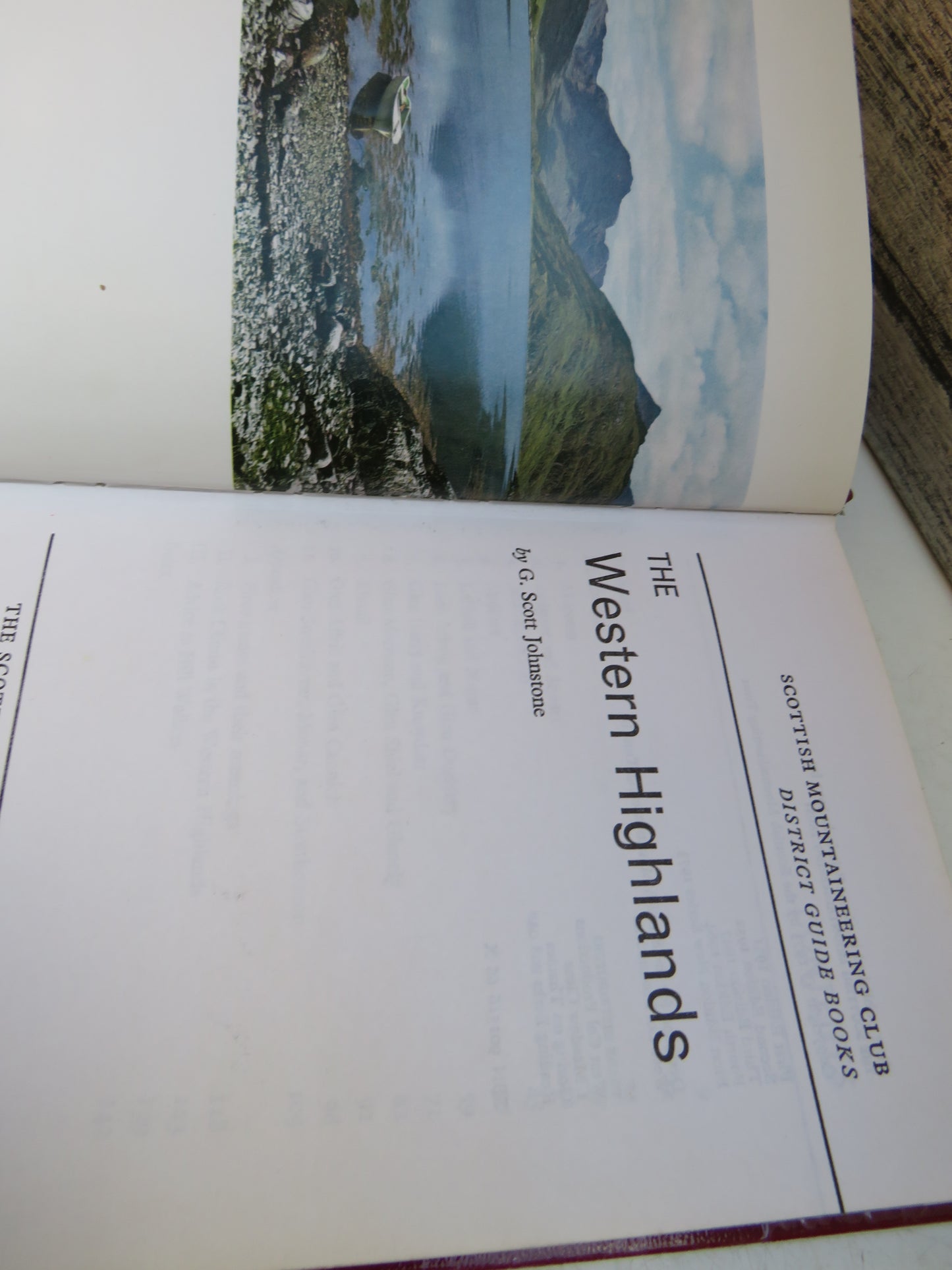 The Western Highlands By G. Scott Johnstone  1973