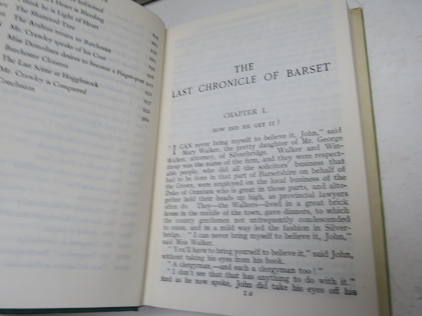 The Last Chronicle of Barset By Anthony Trollope