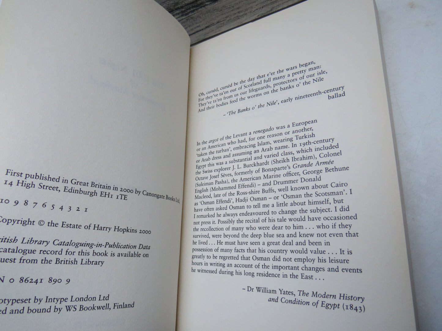 The 1001 Nights of Drummer Macleod By Harry Hopkins 2000