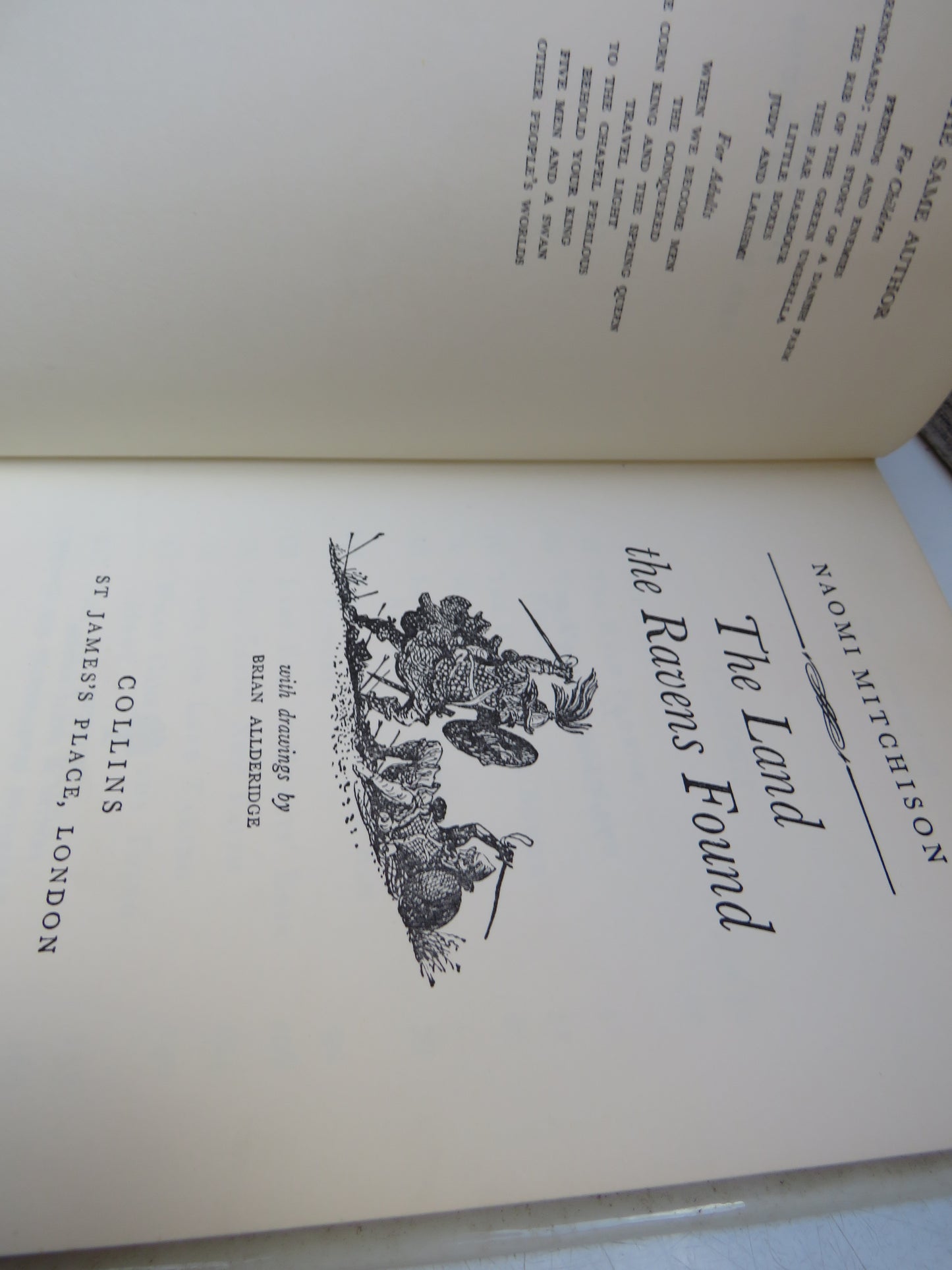 The Land The Ravens Found By Naomi Mitchison 1968