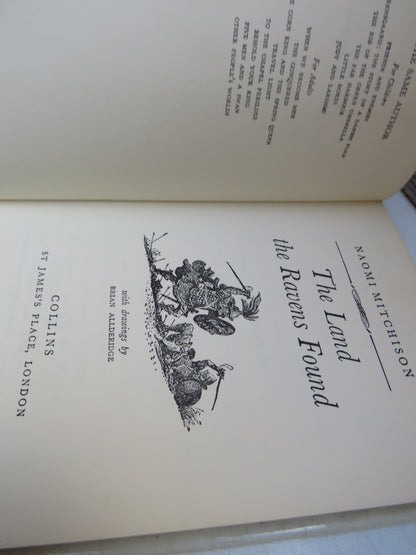 The Land The Ravens Found By Naomi Mitchison 1968