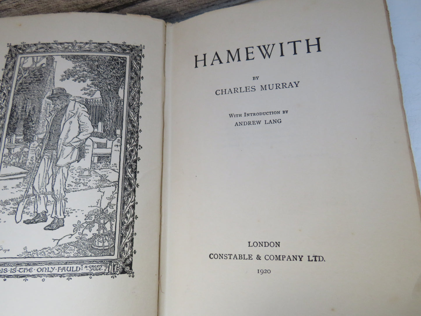 Hamewith By Charles Murray 1920