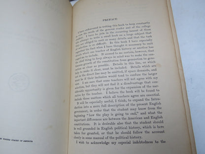 Constitutional History of England By George Burton Adams
