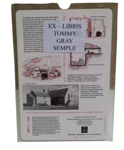 Selection of Historic Scotland Information Cards Including Prehistoric Burials, Roman Scotland and T book front cover