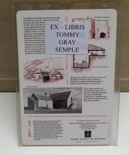 Selection of Historic Scotland Information Cards Including Prehistoric Burials, Roman Scotland and T book image 2