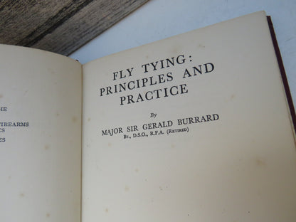 Fly Tying: Principles and Practice By Major Sir Gerald Burrard 1951