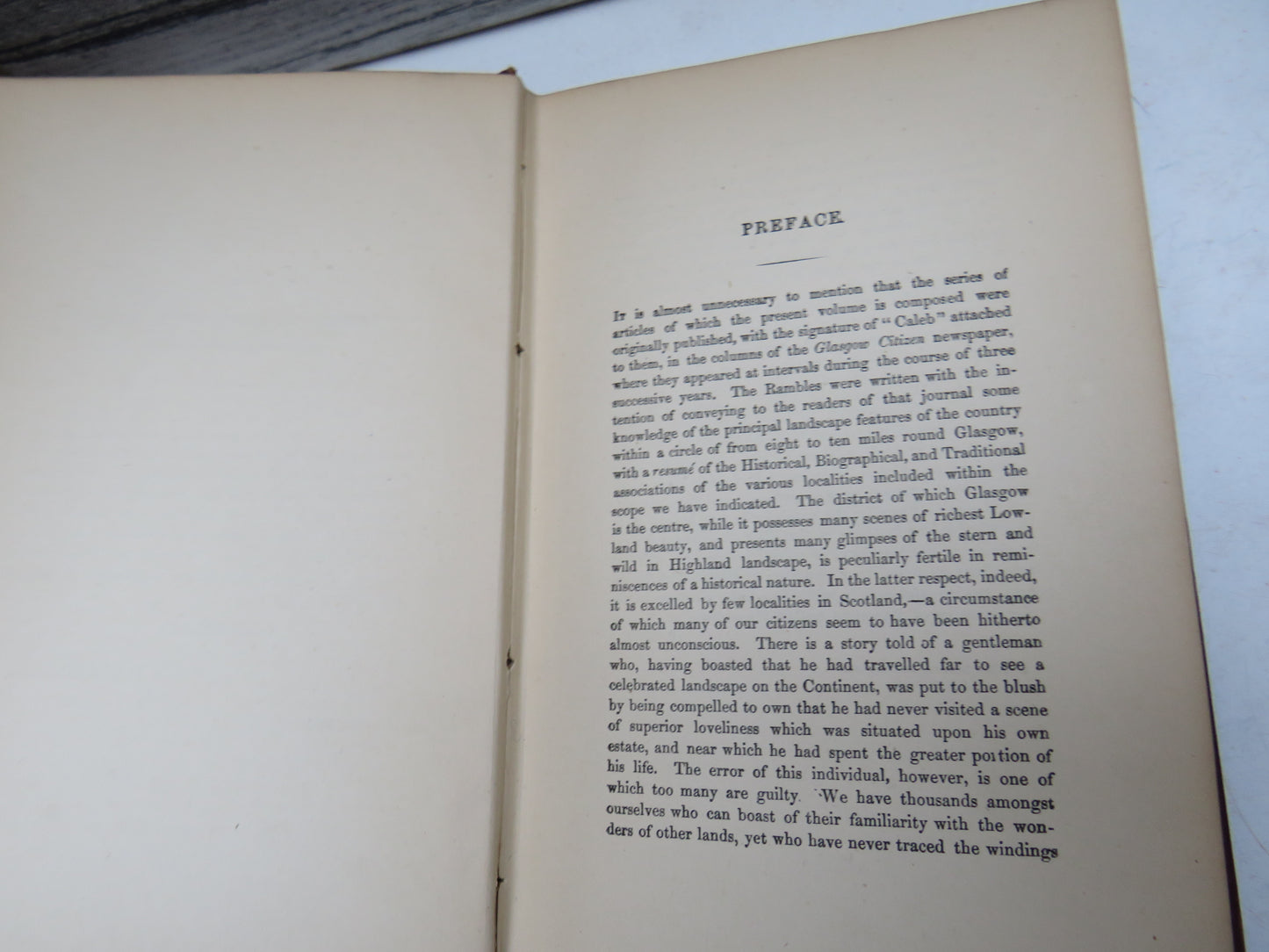 Rambles Round Glasgow Descriptive, Historical and Traditional By Hugh MacDonald