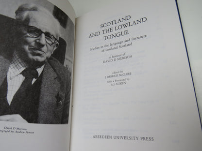 Scotland and the Lowland Tongue, Studies in the Language and Literature of Lowland Scotland in Honou book image 4