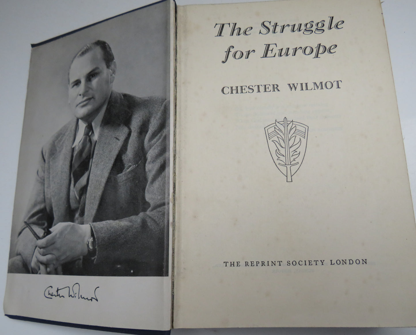 The Second World War, The Struggle For Europe by Chester Wilmot, 1954