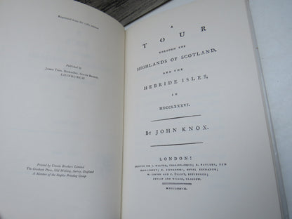 The Highlands and Hebrides In 1786 By John Knox 1975 book image 5