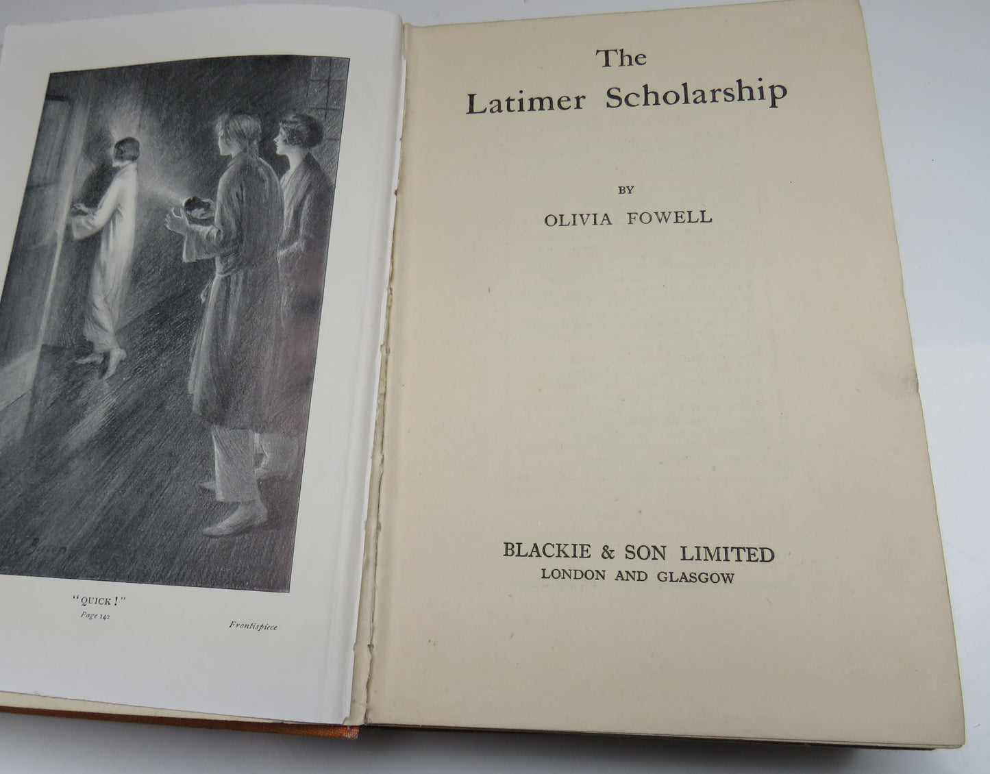 The Latimer Scholarship by Olivia Fowell