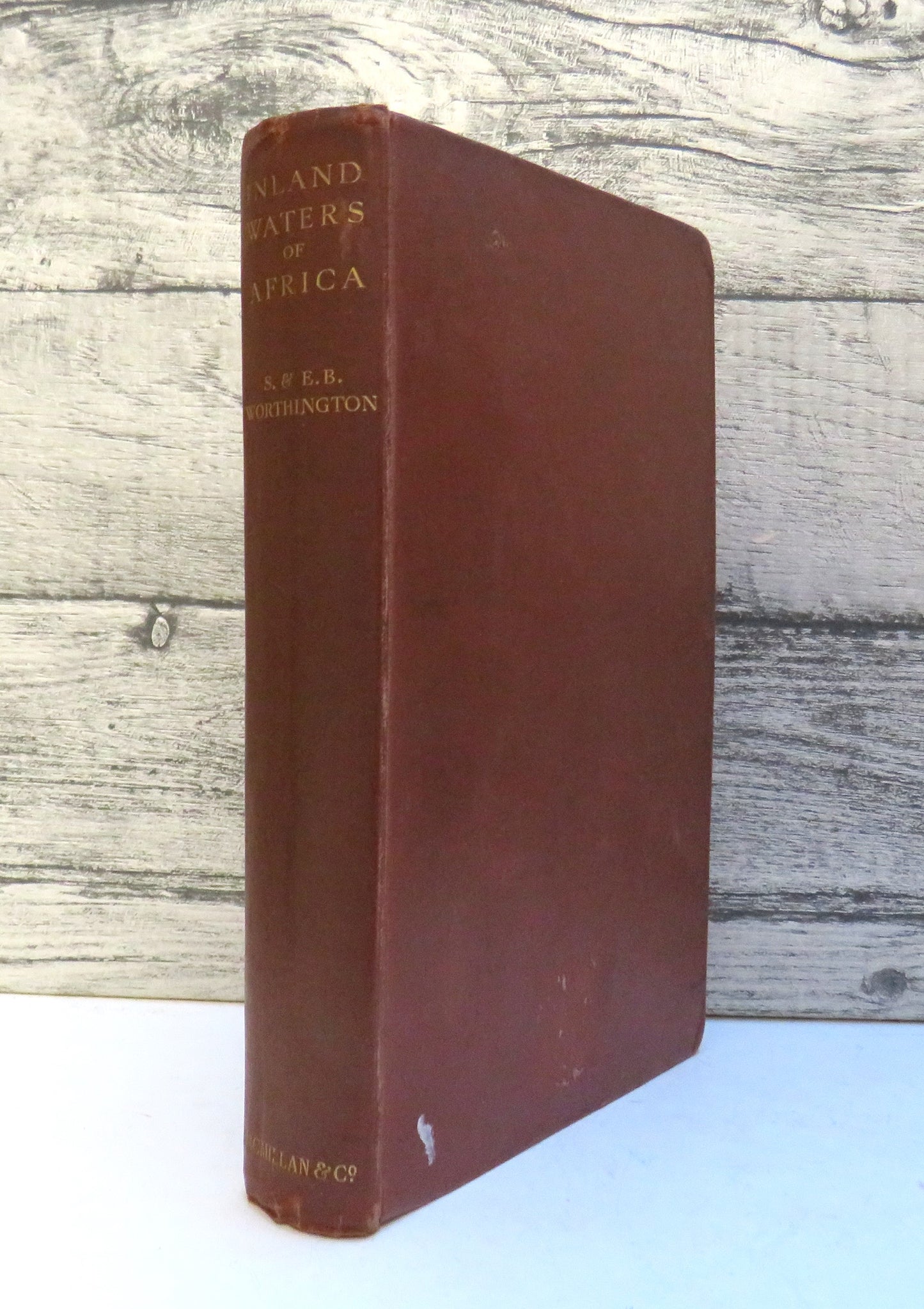 Inland Waters of Africa The Result of Two Expeditions To The Great Lakes of Kenya and Uganda, With Accounts of Their Biology, Native Tribes and Development By S. and E.B. Worthington 1933
