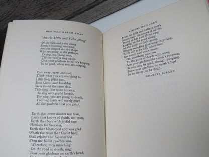 Men Who March Away Poems of the First World War Edited With an Introduction By I.M. Parsons 1978