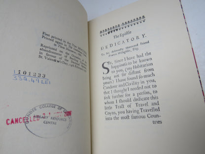 A Diatribe of Mony or Coyn By Edward Leigh and Mr of Arts of Magdalen Hall In Oxford 1971 Reprint book image 4