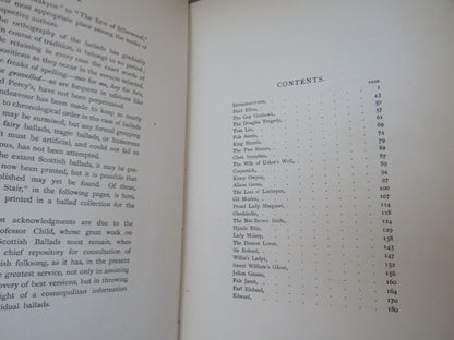Scottish Ballad Poetry 1893