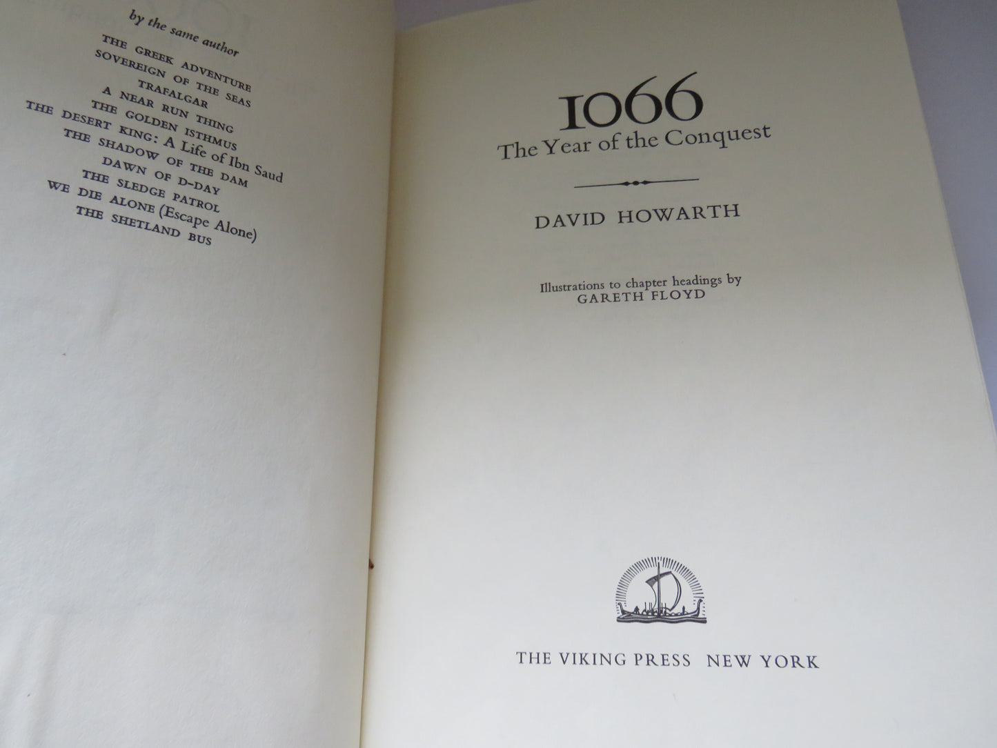 1066 The Year of the Conquest By David Howarth 1977