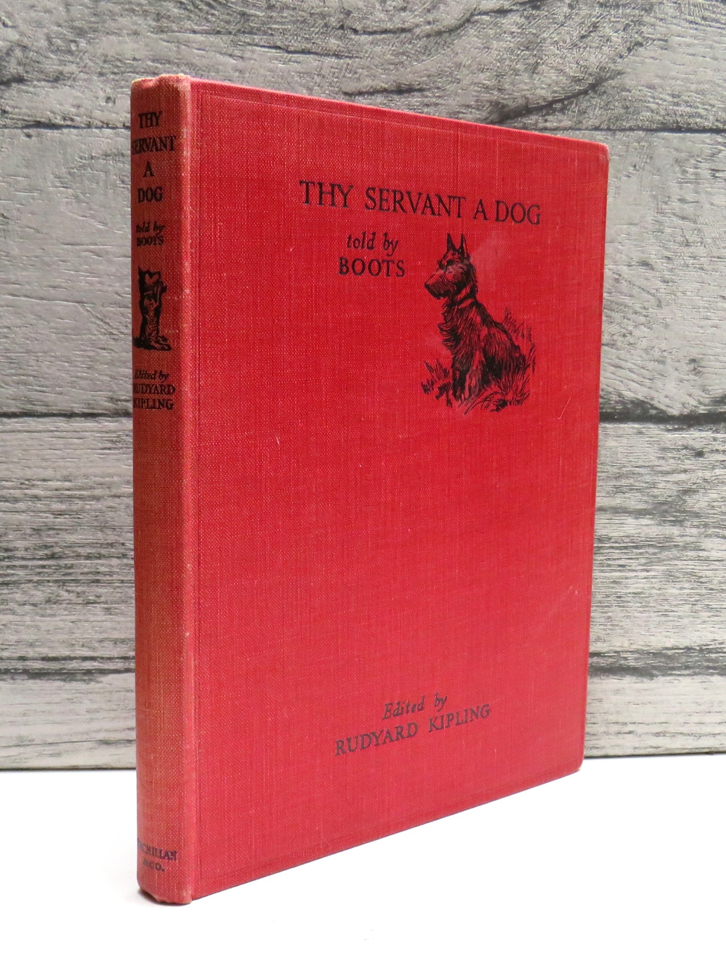 Thy Servant A Dog Told By Boots Edited Rudyard Kipling Illustrated By G.L. Stampa 1930