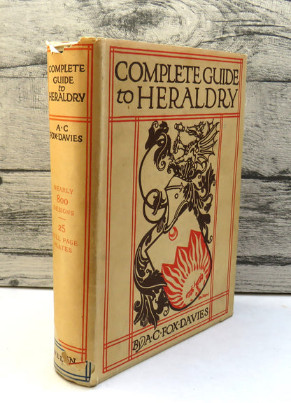 Complete Guide To Heraldry By Arthur Charles Fox-Davies 1956 book front cover