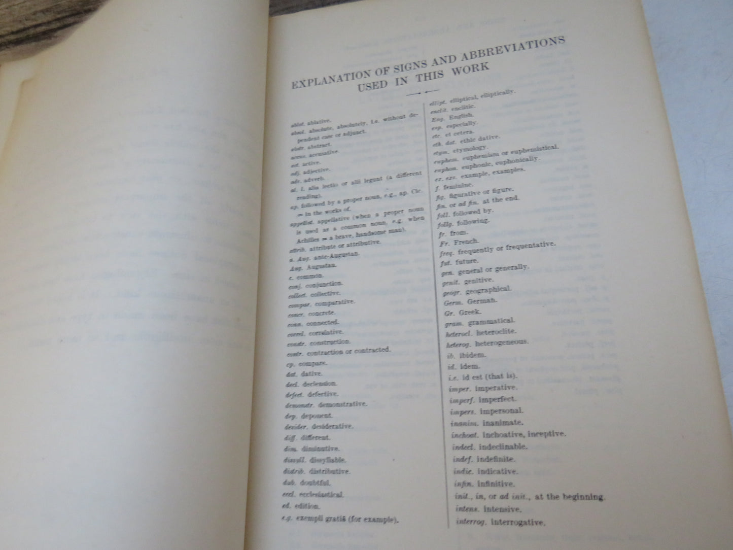 Cassell's Latin Dictionary (Latin-English and English-Latin) 1957