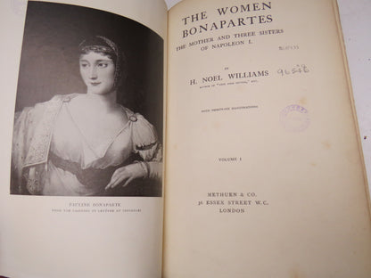 The Woman Bonapartes The Mother and Three Sisters of Napoleon I By H. Noel Williams Volume I 1908 1s book image 3