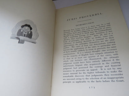 Juris Proverbia With An Appendix Dealing With The Articled Clerk and Examinations By E.A. Steele book image 4