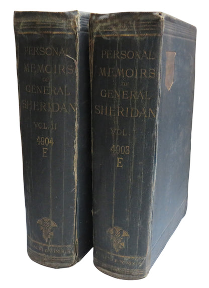 Personal Memoirs of P.H. Sheridan General U.S. Army In 2 Volumes 1888 book front cover
