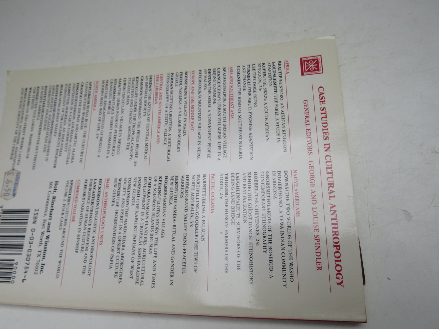 Scottish Crofters A Historical Ethnography of a Celtic Village By Susan Parman 1990