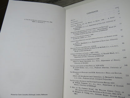 Miscellany Two By Various Authors The Stair Society 1984 book image 5
