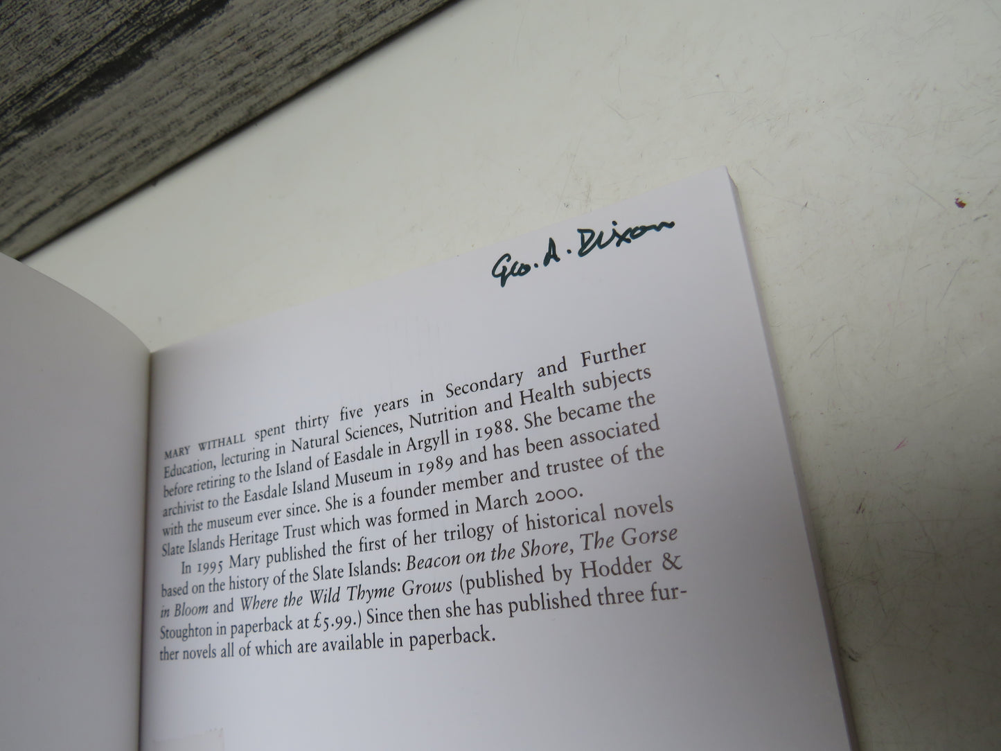 Easdale, Belnahua, Luing & Seil: The Islands That Roofed The World By Mary Withall 2001