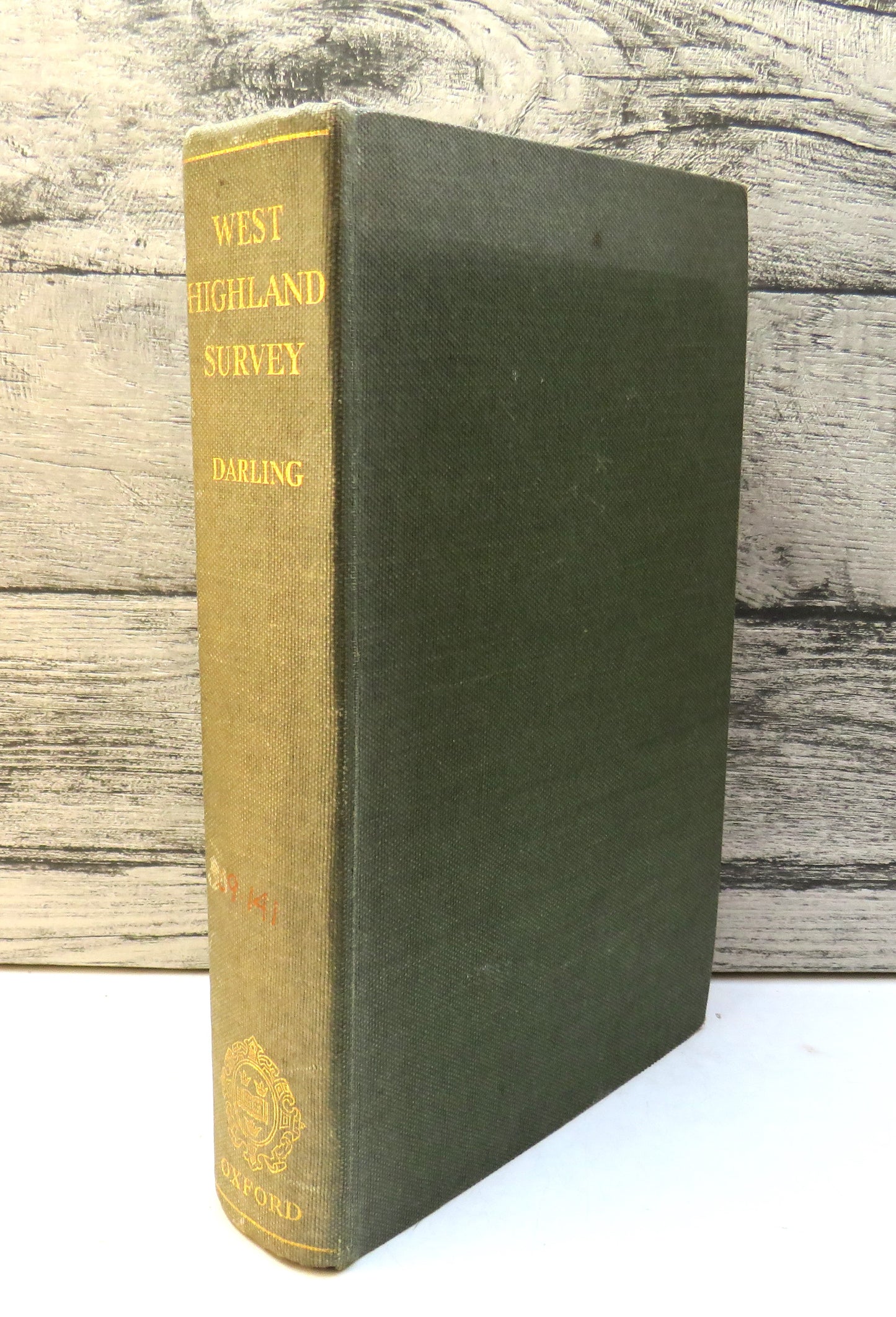West Highland Survey An Essay In Human Ecology Edited By Fraser Darling 1955