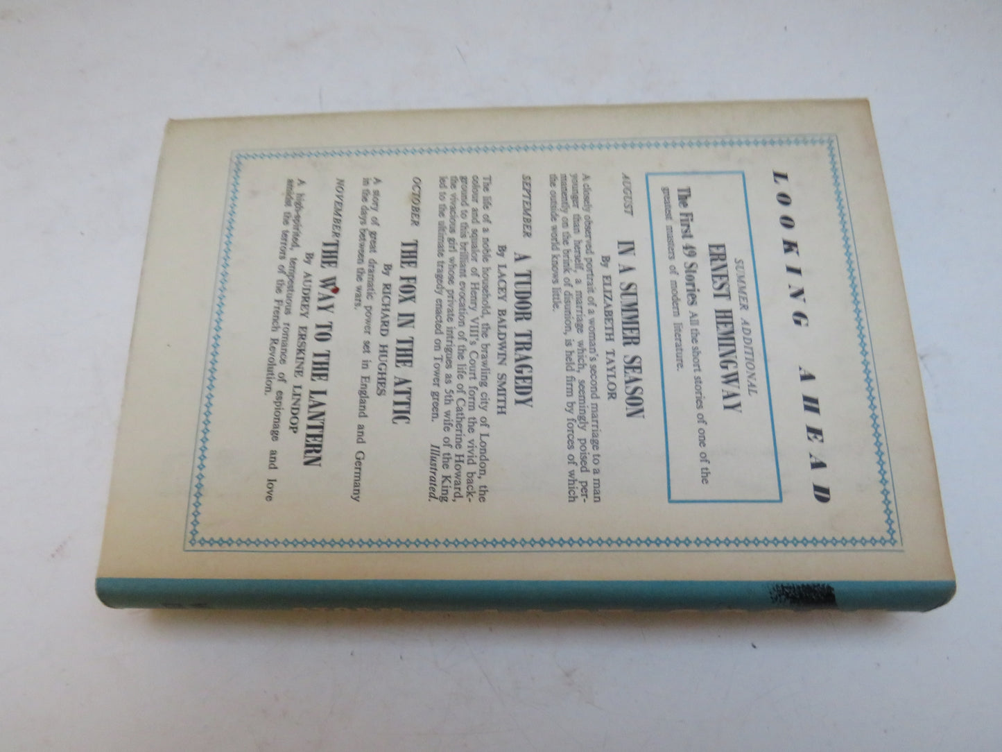Last Score or The Private Life of Sir Richard Ormston By Storm Jameson 1962