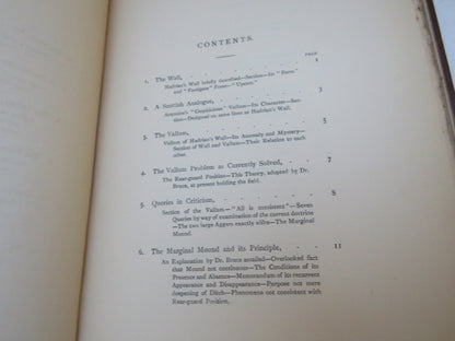 Per Lineam Valli: A New Argument Touching The Earthen Rampart Between Tyne and Solway By George Neilson 1891