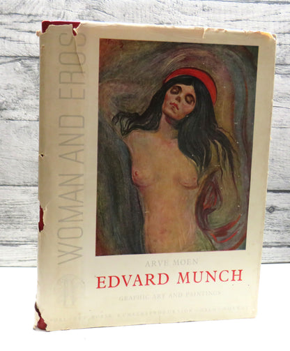 Edvard Munch Woman and Eros Graphic Art and Paintings By Arve Moen 1957