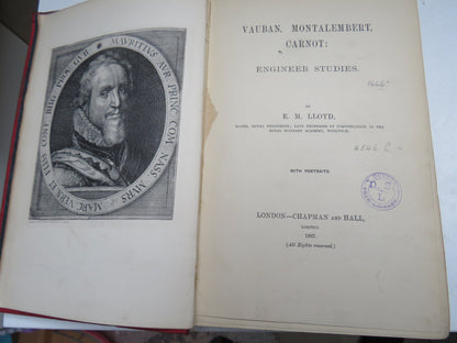 Vauban, Montalembert, Carnot: Engineer Studies By E. M. Lloyd 1887 book image 2