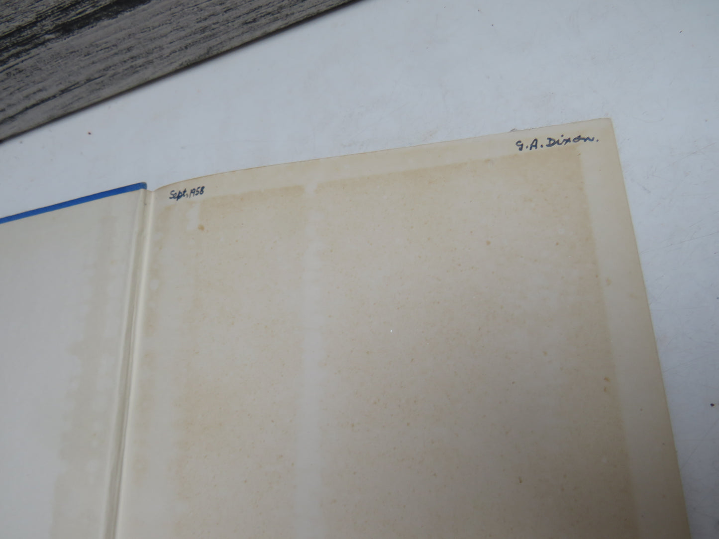 Or Was It Yesterday? By W.A. Mitchell 1947