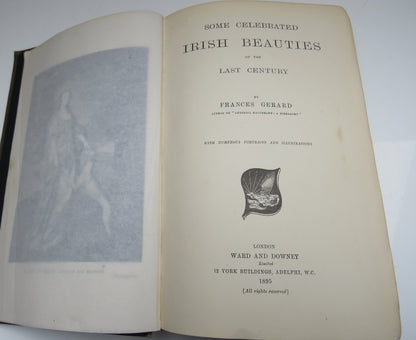 Some Celebrated Irish Beauties of the Last Century by Frances Gerard, 1895 book image 3