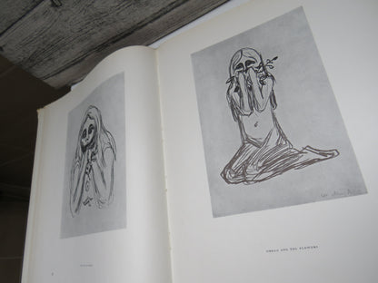 Edvard Munch Woman and Eros Graphic Art and Paintings By Arve Moen 1957