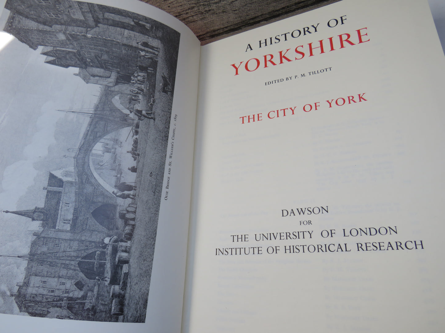 The Victoria History Of The Counties of England Edited By R. B. Pugh 1982