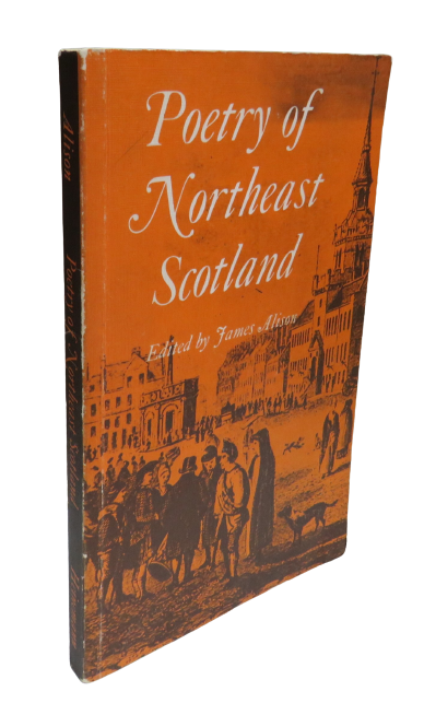 Poetry of Northeast Scotland Edited by James N. Alison, 1976 book front cover