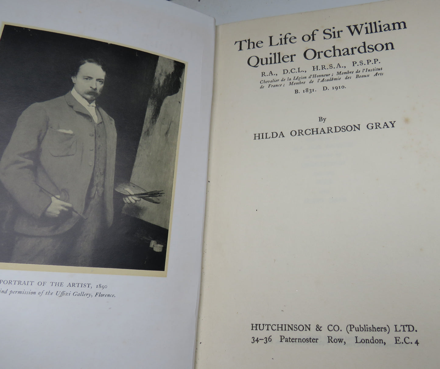 The Life of Sir William Quiller Orchardson by Hilda Orchardson Gray