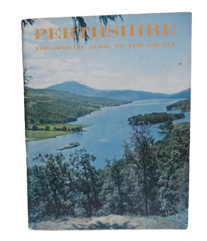 Perthshire, The Official Guide to the County, 1970 book front cover